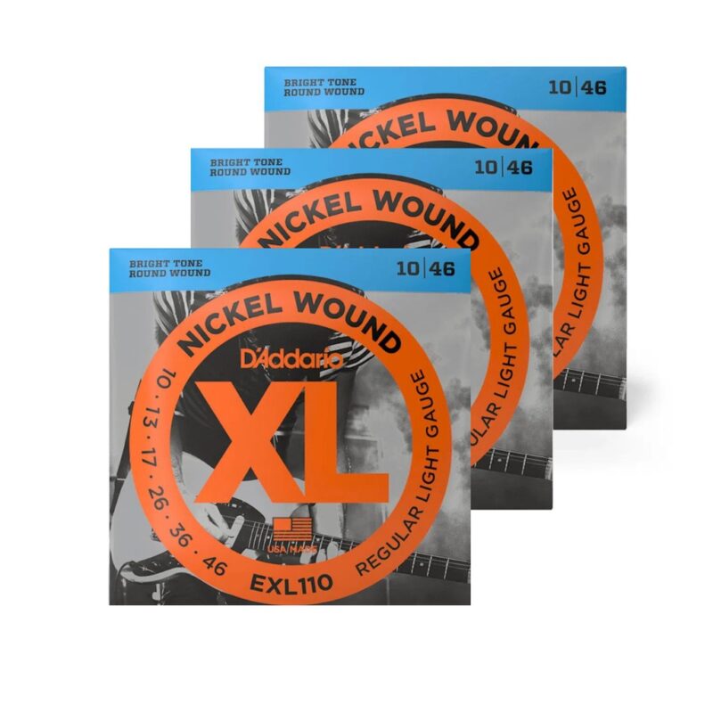 Cordas para Guitarra D'Addario .010 EXL110 Nickel Wound - Image 2